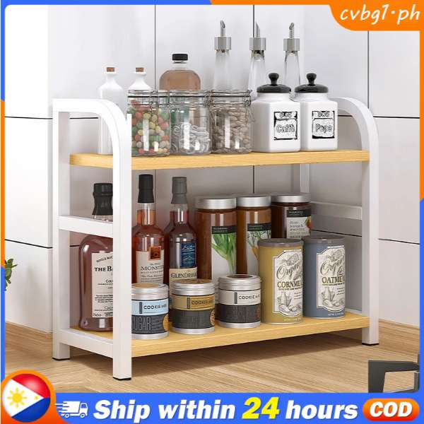 For Kitchen Multi-furniture Local Spice Rack Condiment Seasoning Storage Organizer
